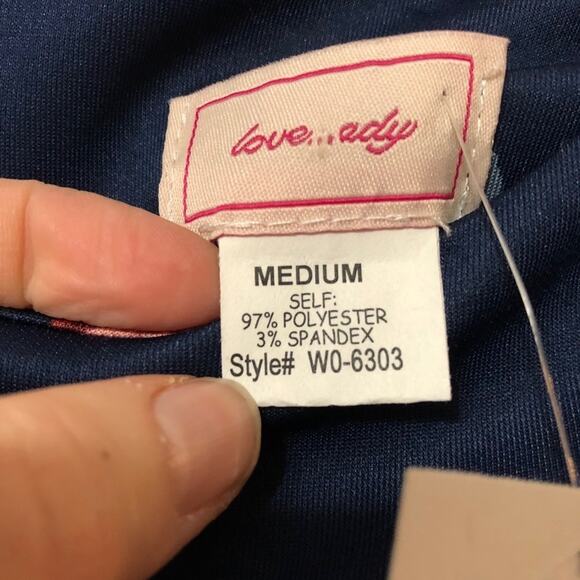 Love..Ady Floral Cap Sleeve Flounce Mini Dress Womens M Fit Flare Casual - Picture 5 of 8